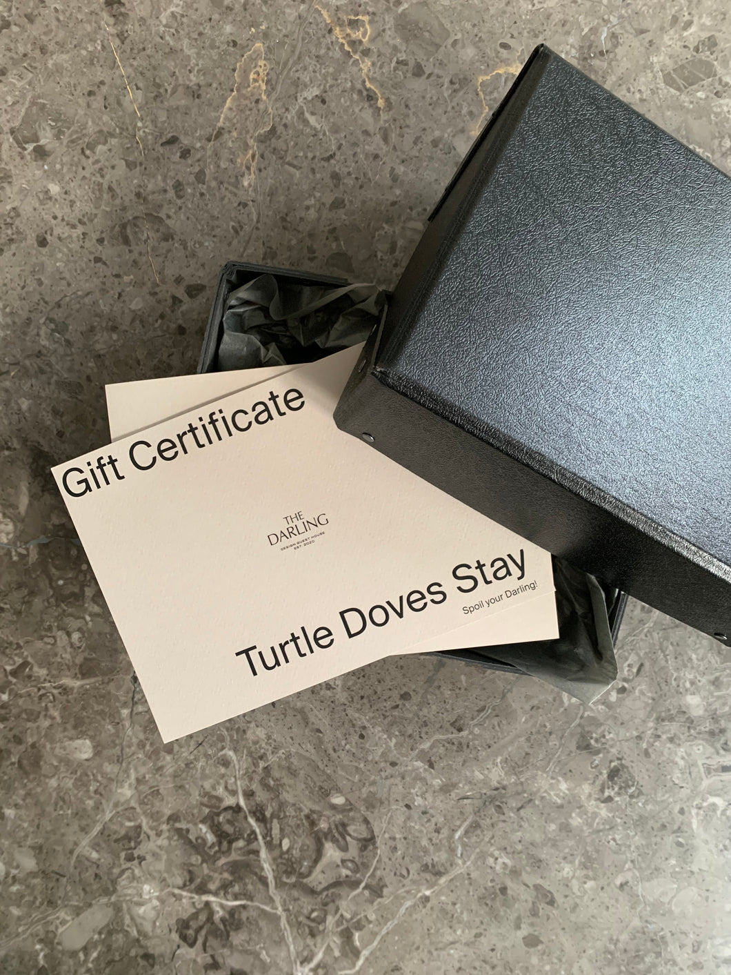 Gift Certificate, Turtle Doves Stay